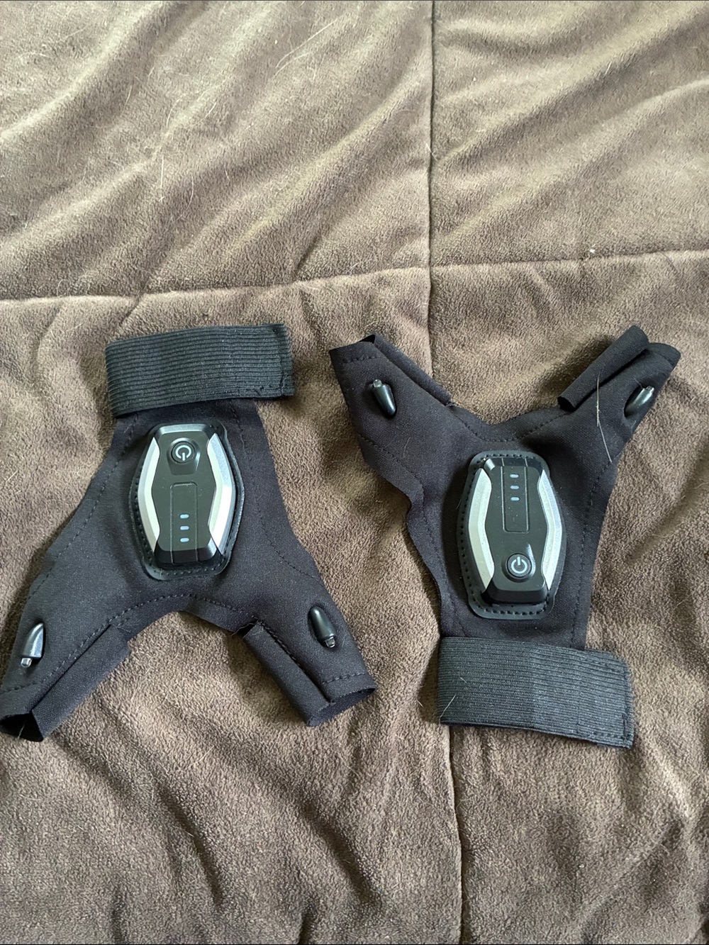 Flashlight Wrist/Hand Wraps - Black